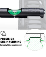 CVLIFE Scope Leveling Kit Picatinny Rail Mount Level, view 2