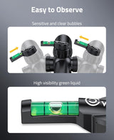CVLIFE Scope Leveling Kit with Magnetic Bases, view 4