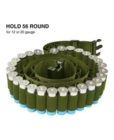 CVLIFE Shotgun Shell Bandolier for 12GA or 20 Gauge Adjustable Nylon Shell Belt, view 2
