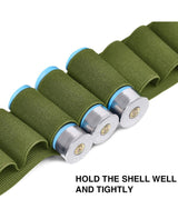 CVLIFE Shotgun Shell Bandolier for 12GA or 20 Gauge Adjustable Nylon Shell Belt, view 3