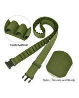 CVLIFE Shotgun Shell Bandolier for 12GA or 20 Gauge Adjustable Nylon Shell Belt, view 4