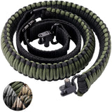 CVLIFE Shotgun Sling 550 Paracord Sling - Tri-Lock Swivel, view 3