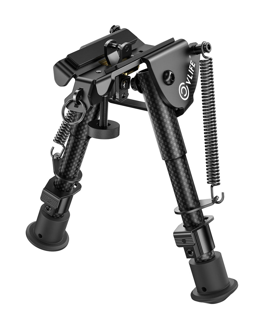 CVLIFE shoulder-mount Bipod 6-9 Inch Adjustable Super Duty Bipod