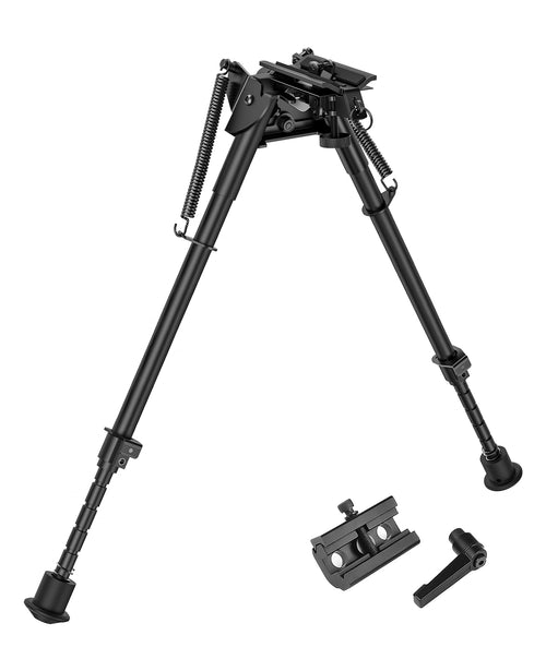 CVLIFE shoulder-mount Bipod Pivot Tilt Bipod with Swivel-Stud and Detachable S Lock Lever