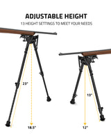 CVLIFE shoulder-mount Bipod Pivot Tilt Bipod with Swivel-Stud and Detachable S Lock Lever, view 5