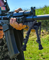 CVLIFE shoulder-mount Bipod Pivot Tilt Bipod with Swivel-Stud & Detachable S Lock, view 2