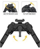 CVLIFE shoulder-mount Bipod with 360 Degrees Swivel, view 3