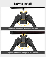 CVLIFE Sling Stud Bipods for shoulder-mount, view 3