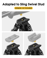 CVLIFE Stud Bipod Mount 8 11 - Stable and Sturdy Support, view 2