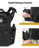 CVLIFE Vest Quickly Release Airsoft Vest, view 2