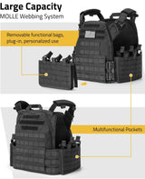 CVLIFE Vest Quickly Release Airsoft Vest, view 3