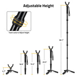 CVLIFE Tripod launcher shoulder-mount Crossbow Rest, view 4