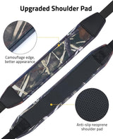 CVLIFE Two Point Rifle Sling with Wide Neoprene Padded, view 3