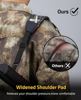 CVLIFE Two Point Rifle Sling with Wide Neoprene Padded, view 4