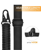 CVLIFE Two Point Sling 550 Paracord Traditional Sling Adjustable Strap, view 3