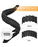 CVLIFE Two Point Sling 550 Paracord Traditional Sling Adjustable Strap, view 4