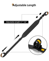 CVLIFE Two Point Sling Non-Swivel, Neoprene Padded Shotgun Sling with Thumb Hole, view 3