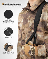 CVLIFE Two Point Sling Non-Swivel, Neoprene Padded Shotgun Sling with Thumb Hole, view 5