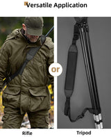 CVLIFE Two Point Sling Non-Swivel, Neoprene Padded Shotgun Sling with Thumb Hole, view 6