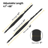 CVLIFE Two Point Sling Quick Adjust Rifle Sling 2-Pack Gun Swivels, view 4