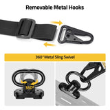 CVLIFE Two Point Sling Quick Adjust Rifle Sling 2-Pack Gun Swivels, view 6