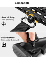 CVLIFE Two Point Sling Upgrade Wide Padded Sling, view 5