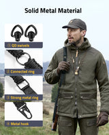CVLIFE Two Point Slings 550 Paracord Adjustable Strap, view 2