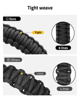 CVLIFE Two Point Slings 550 Paracord Adjustable Strap, view 4