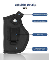 CVLIFE Universal Holsters for Concealed Carry Gun Pistol Holsters, view 2