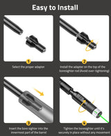CVLIFE USB Rechargeable Laser Bore Sight Kit, view 4