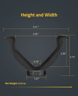CVLIFE V Yoke Holder Shooting Rest Tripod, view 3