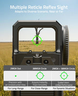 CVLIFE WildHawk Enclosed Auto-Brightness Green Dot Sight, view 5