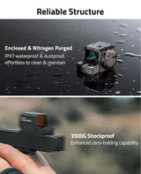 CVLIFE WildHawk Enclosed Auto-Brightness Red Dot Sight, view 4