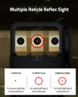 CVLIFE WildHawk Enclosed Auto-Brightness Red Dot Sight, view 5