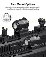CVLIFE WildHawk Multiple Reticle 2 MOA Green Dot, view 5