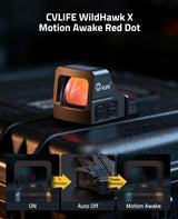 CVLIFE WildHawk X Z03 Solar Red Dot for RMS/RMSC, view 5