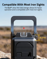 CVLIFE WildHawk X Z03 Solar Red Dot for RMS/RMSC, view 6
