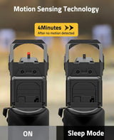 CVLIFE WolfCloak Dot Sight, Red/Green Dot Sight with Motion Awake, view 3