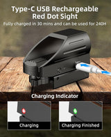 CVLIFE WolfCloak Rechargeable Red Dot Sight, view 4
