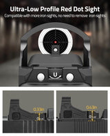 CVLIFE WolfCloak X01 Motion Awake Red Dot Sight, view 4