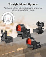 CVLIFE WolfCovert Auto-Brightness 7-Reticle Red Dot Sight, view 6
