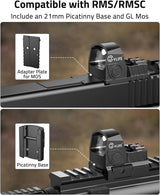 CVLIFE WolfCovert Motion Awake Green Dot Sight, view 3