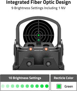 CVLIFE WolfCovert Motion Awake Green Dot Sight, view 6