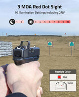 CVLIFE WolfCovert Motion Awake Pistol Red Green Dot Sight, view 3
