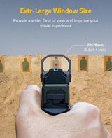 CVLIFE WolfCovert Motion Awake Red/Green Dot Sight, view 3