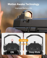 CVLIFE WolfCovert Multiple Reticle Rot Dot Sight, view 5