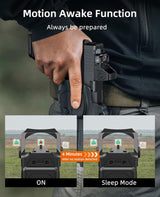 CVLIFE WolfProwl 2MOA Red/Green Dot Sight Motion Awake Optic for Pistols, view 3