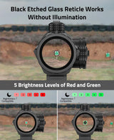 CVLIFE WolfProwl 3X Prism Scope Motion Awake Compact, view 4