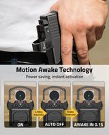 CVLIFE WolfProwl Motion Awake 2 MOA Green Dot Sight with Adapter, view 3