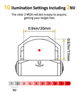 CVLIFE WolfProwl S03 Motion Awake Red Dot, view 6
